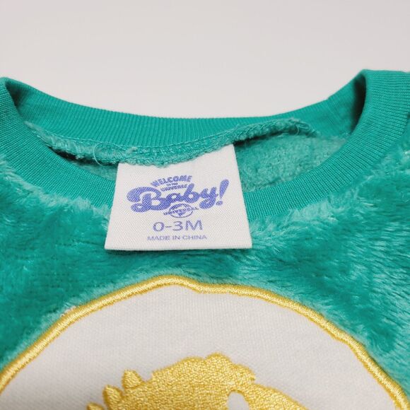 Welcome to the Universe Baby! Dinosaurs Jurassic Park 2-Piece Outfit Baby Infant - Picture 3 of 4